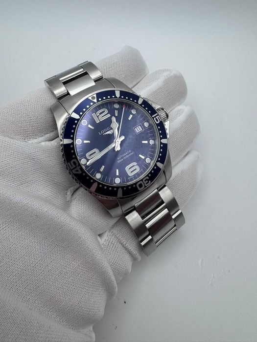 Zegarek automatyczny Longines HydroConquest 41mm KOMPLET L3.742.4.96.6