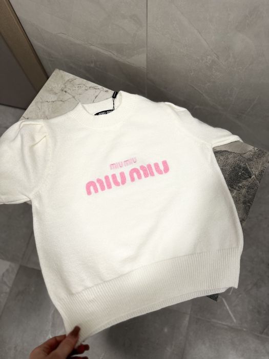 Кофтинка miu miu, светер miu , светер миу миу, поло кофта