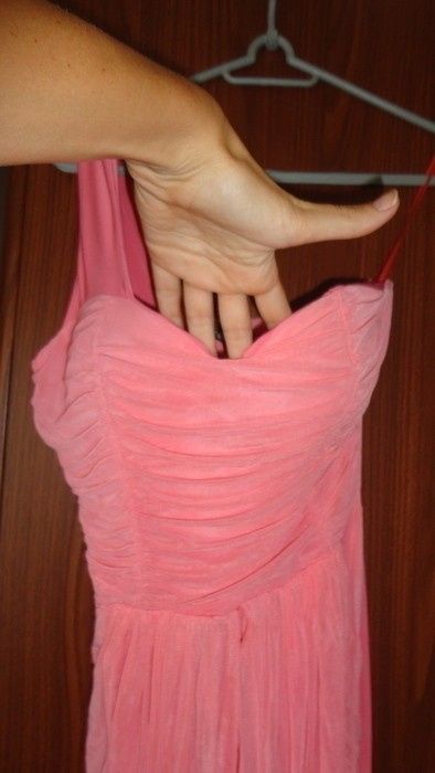 Neonowa wizytowa sukienka roz. M