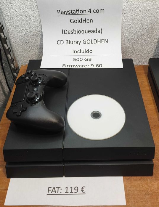 Playstation 4 (Firmware Baixo)
