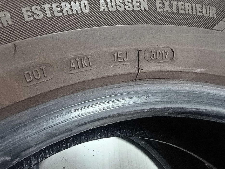 Letnie opony Cooper 215/60 R17 Para 2 sztuki Bieżnik 7mm 2017r.