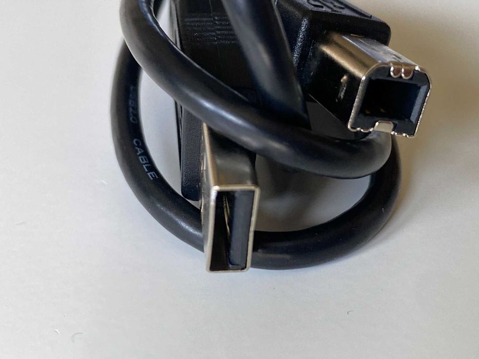 Kabel do drukarki przewód drukarkowy USB 2.0 A-B M/M 1,5 m czarny