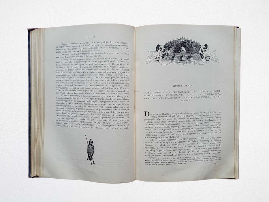 Dzieje Powstania Listopadowego 1830-31 Sokołowski | ANTYK ok. 1910