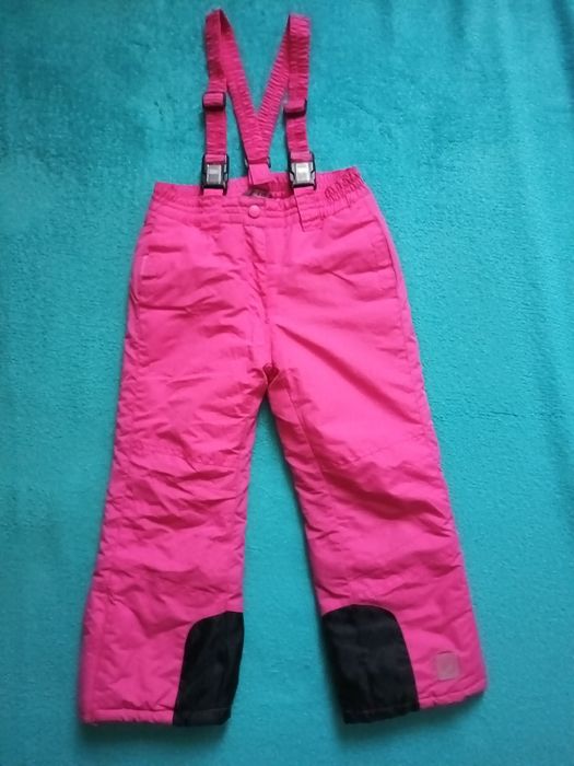 Дитячий зимовий лижний напівкомбінезон 110 розмір