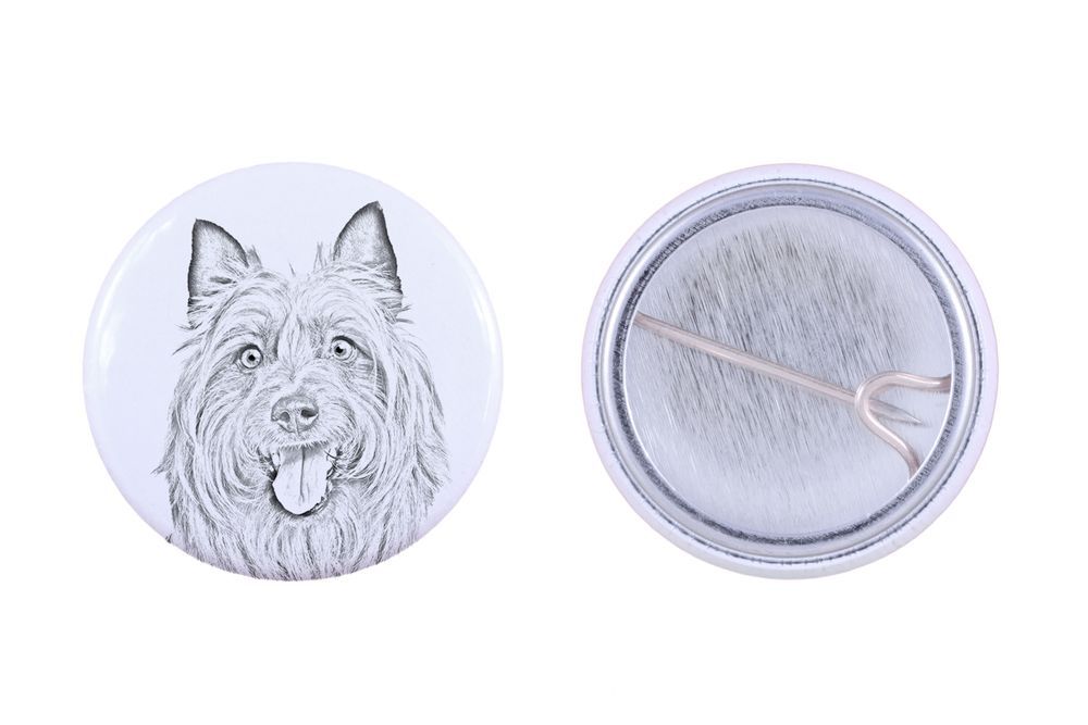 Terier australijski przypinka z psem mała Art-Dog