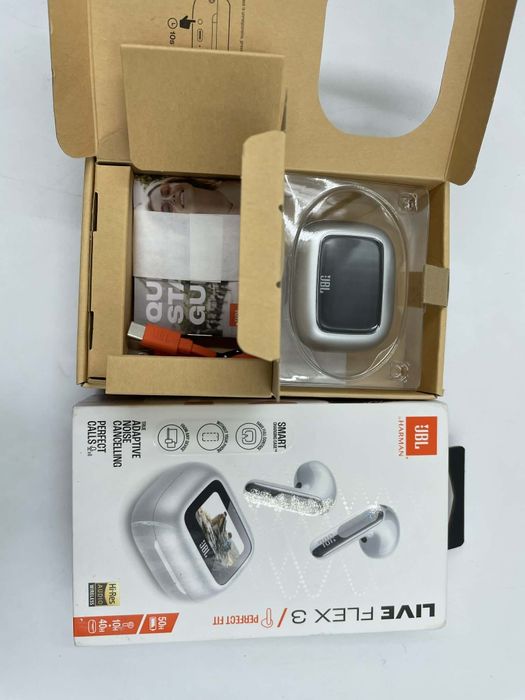 JBL Live Flex 3 Srebrny