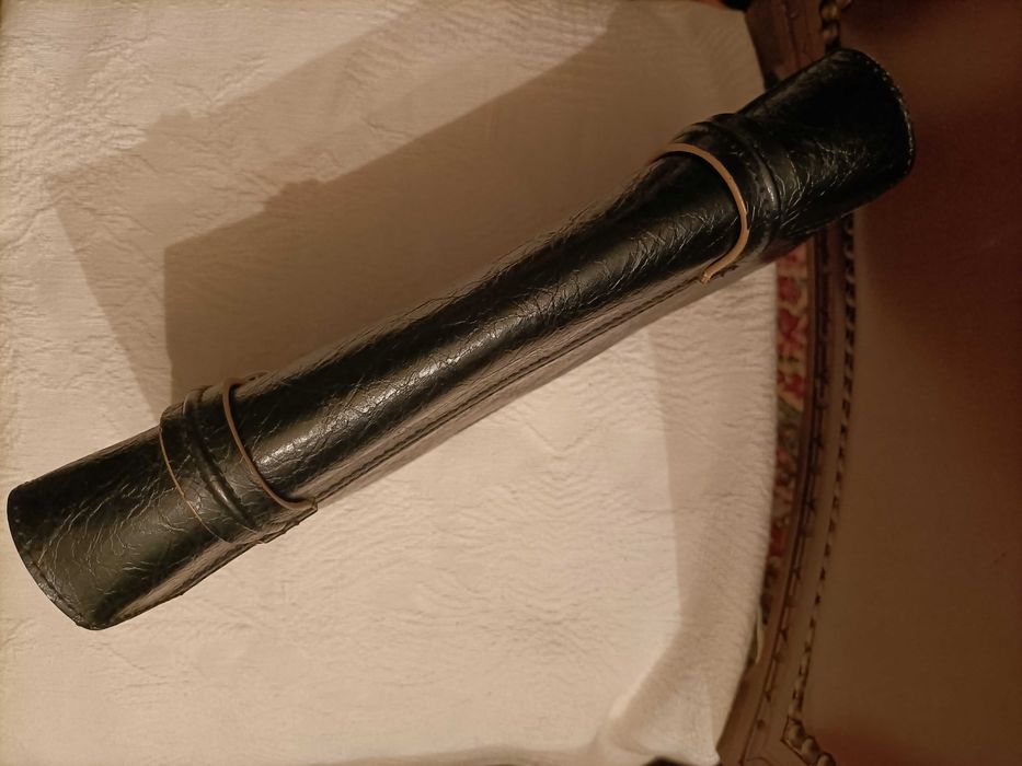 Mala Pequena Preta Couro