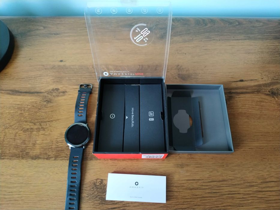 Smartwatch AMAZFIT PACE Czarny Pomarańczowy PROMOCJA
