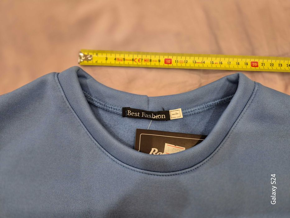Базовый свитшот на каждый день - 44-46р. Трёхнитка на ФЛИСЕ.