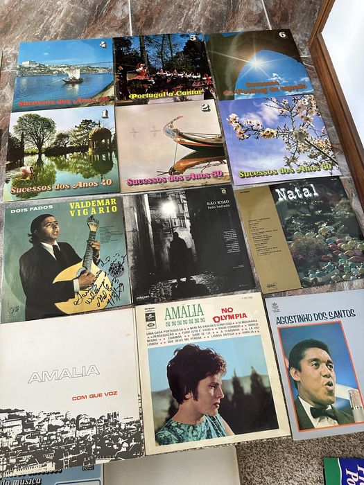 Discos vinil antigos