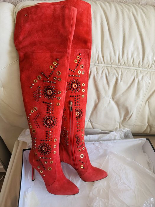 Ботфорти Elisabetta Franchi нові