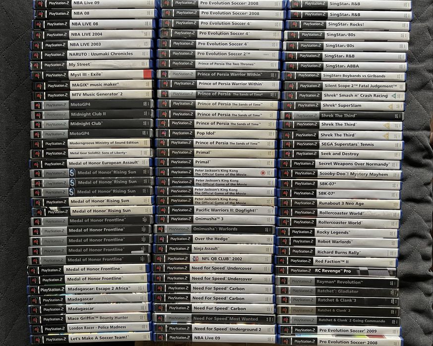 Gry na konsolę Playstation 2 PS2 Duży wybór