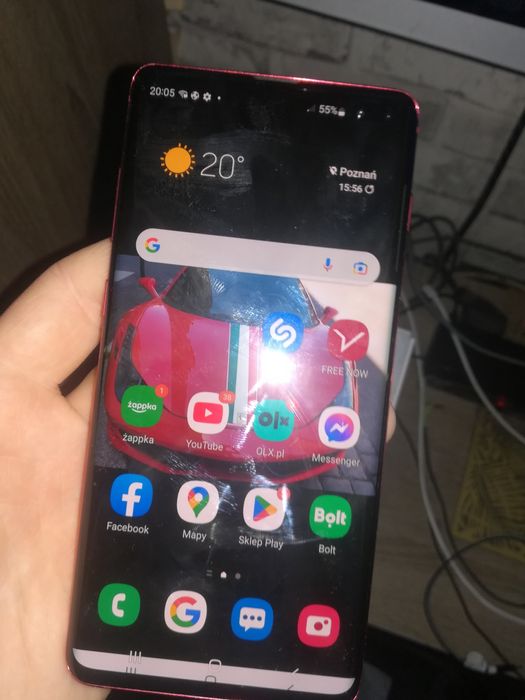 Samsung S10+ Cardinal Red 128GB