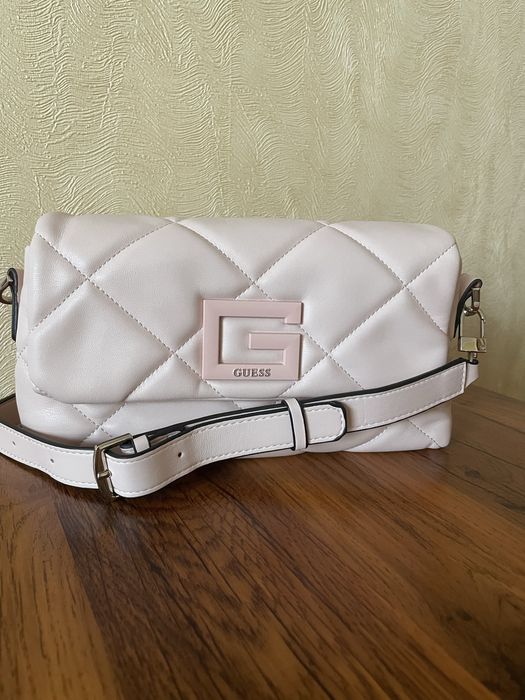 Сумка Guess орргінал рожева