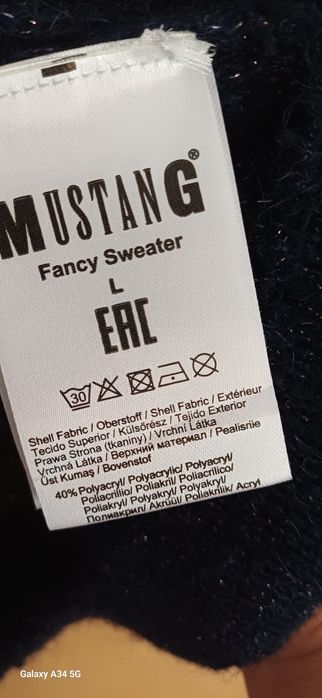 Sweterek moherowy R50,52 Fancy MUSTANG