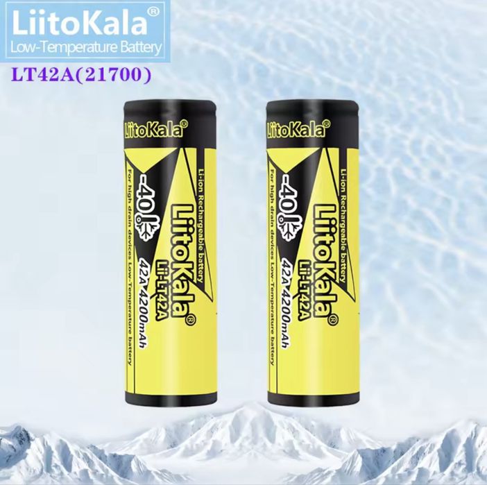 LiitoKala LT42A Високотокові акумулятори (до 45А) 21700