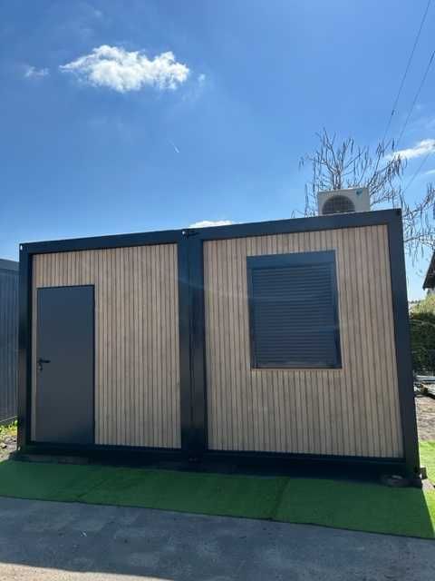 Kontener podwójny biurowo - mieszkalny