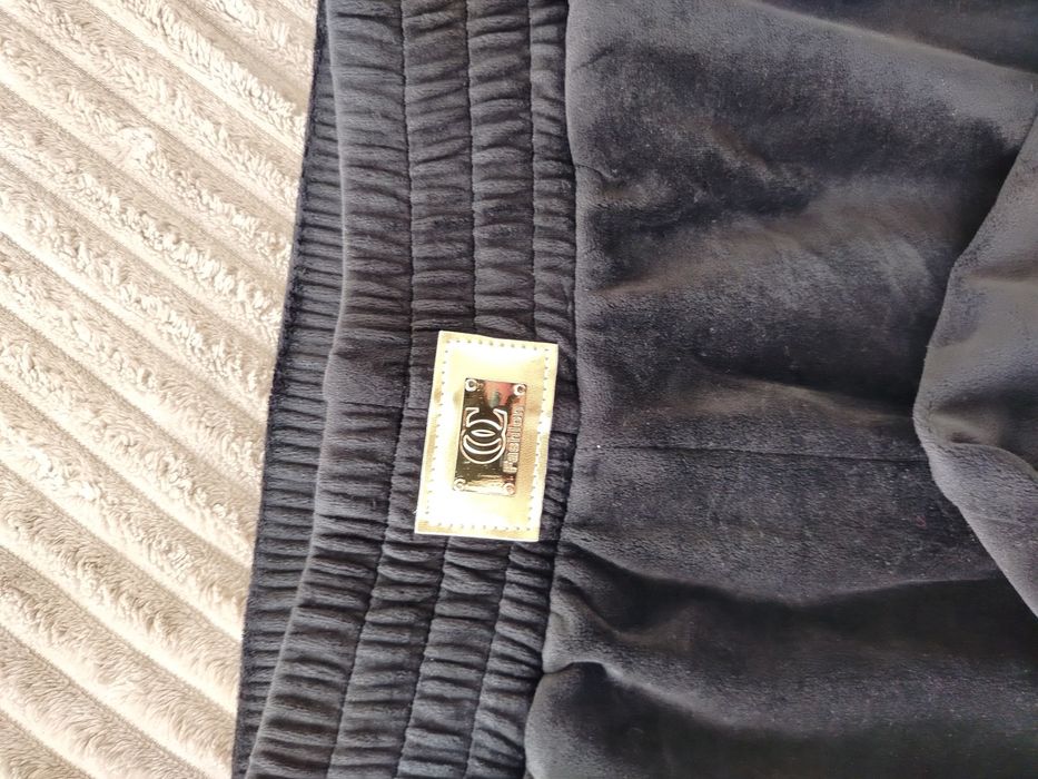 Welurowe spodnie dresowe. Rozmiar L