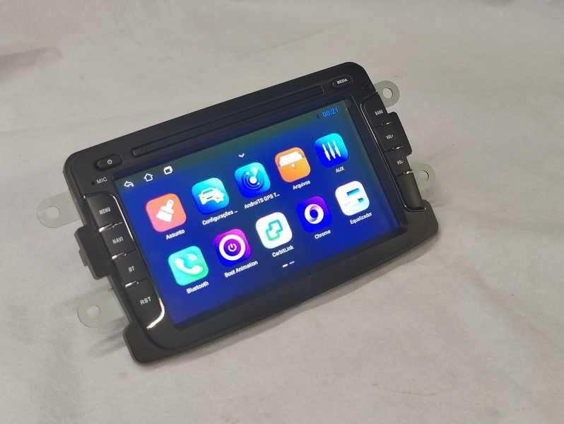 Auto Rádio 2 DIN Android Renault Captur Dacia Logan Duster GPS WIFI