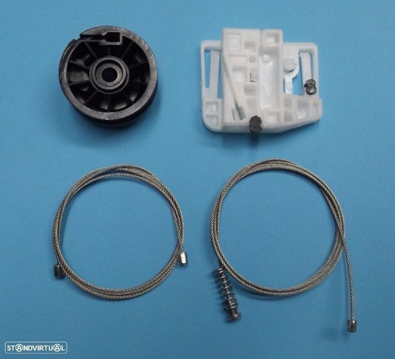 Kit reparação  elevador vidros Renault Megane II trás  2002-2009  NOVO