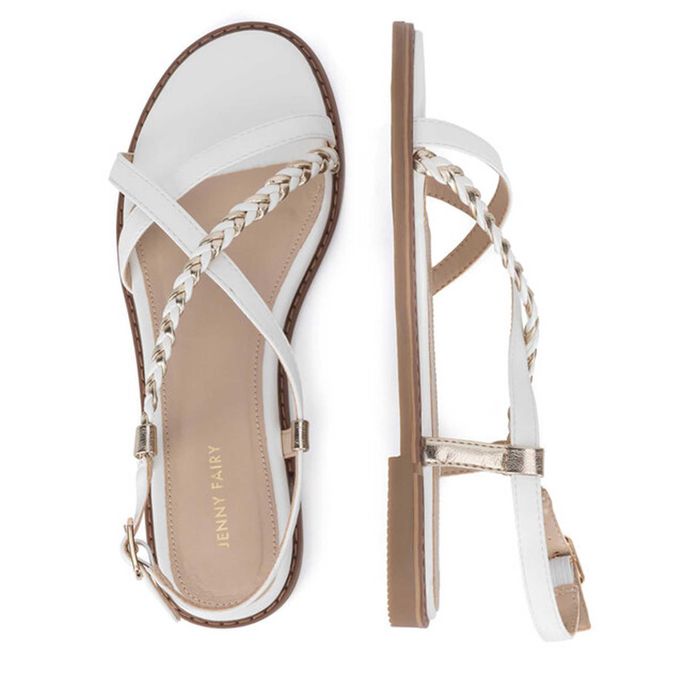 Білі босоніжки 42 28 см