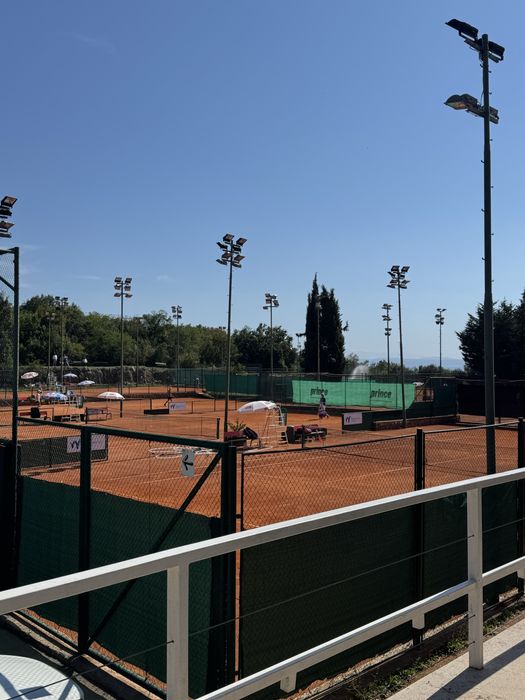 trener tenisa/zawodnik