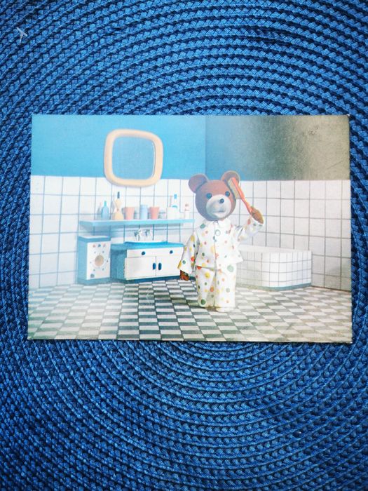 Miś Uszatek pocztówka widokówka PRL