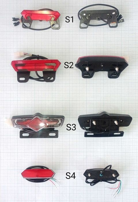 Фари стопи сигнали поворотники кнопки на електровелосипед самокат