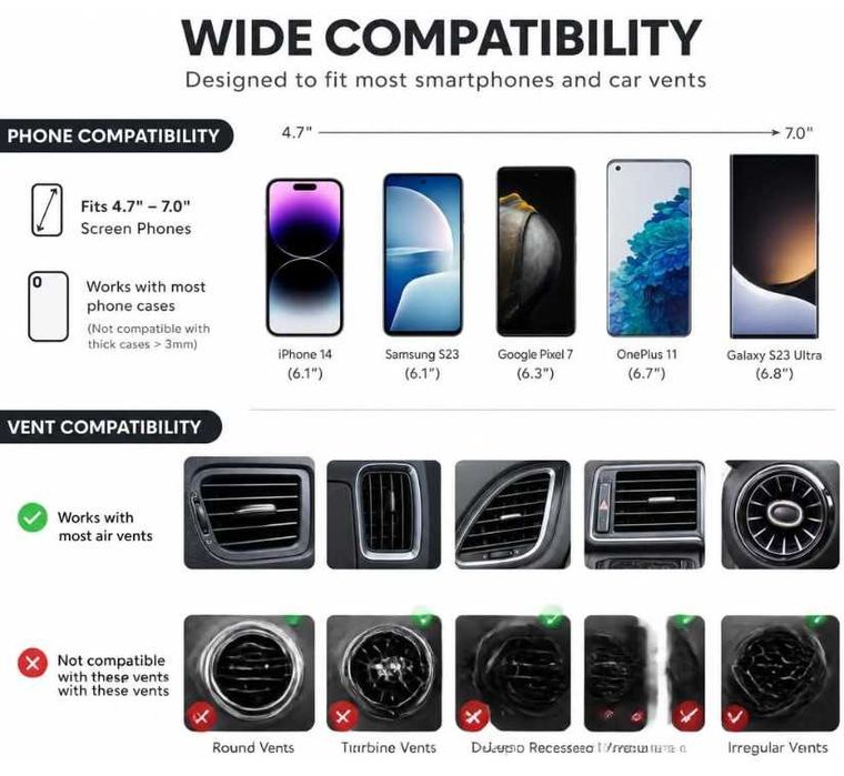 Suporte AUKEY HD-C48 para Telemóvel – Novo e Selado
