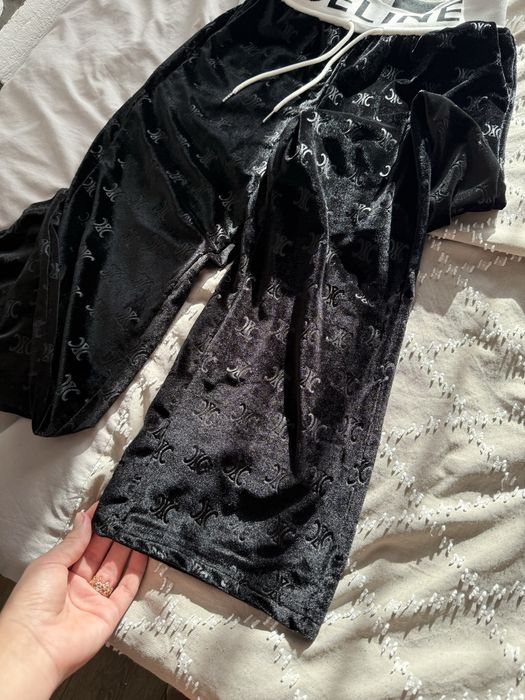 Велюровые штаны celin , размер c-m, на xs будут свободны