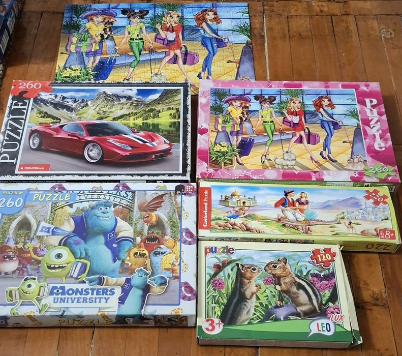 Лот пазлів для 7 років пазли для шкільного віку лот Castorland puzzle