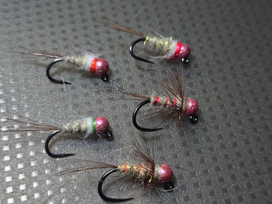 Sztuczna mucha nimfa zająca mikro jig ultralight hand made