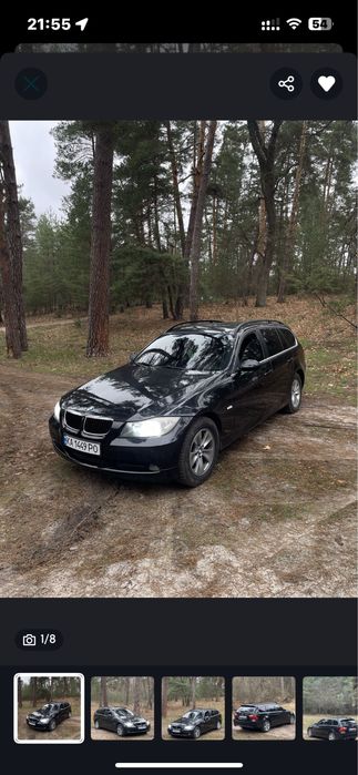 Продам Е91 2.0 бензин 6 ступка