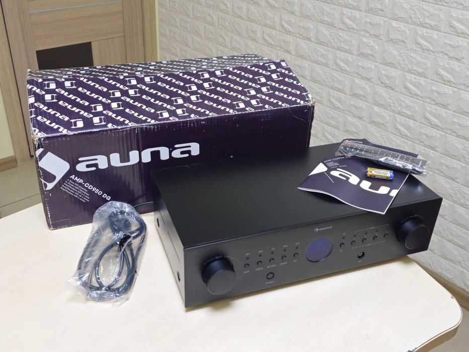 4-зонний Hi-Fi підсилювач Auna AMP-CD950 DG (800 Вт)