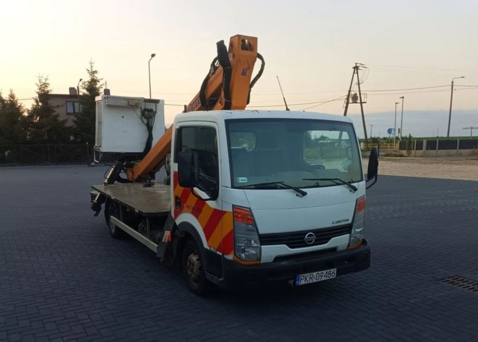 Wynajem zwyżki - podnośnika koszowego 18m Kat. B - bez operatora. PRACUJ SAM!