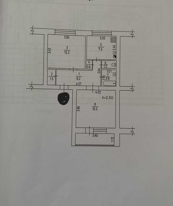 Продаж гарної 2 кімн. квартири м.Кам’янка