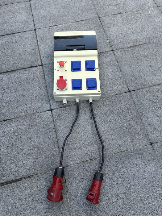 Quadro elétrico obras trifásico