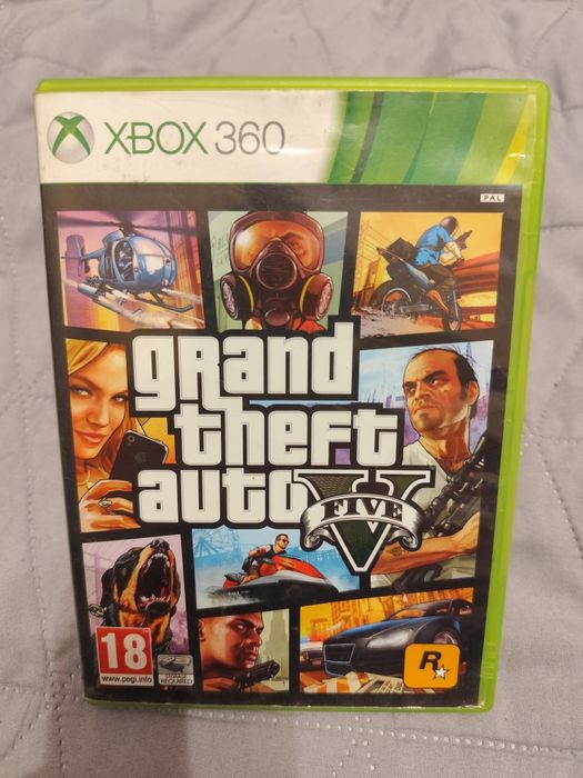 Gra GTA 5 na Xbox 360