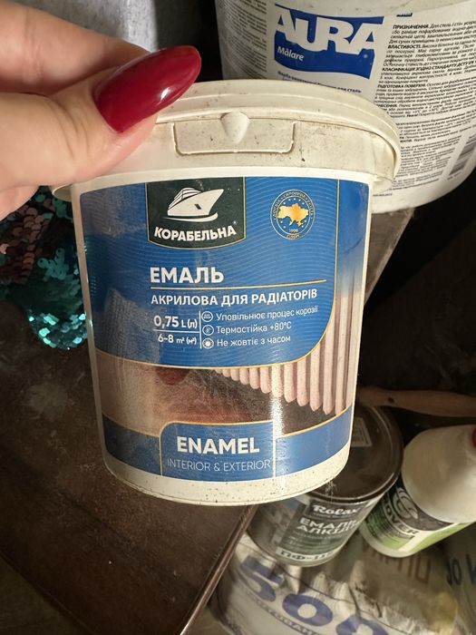 Емаль акрилова для радіаторів