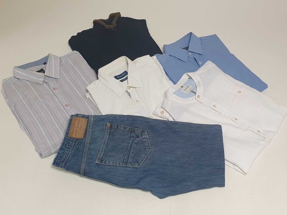 Zestaw 6x Koszule HUGO BOSS MASSIMO DUTT Spodnie męskie Tommy Hilfiger