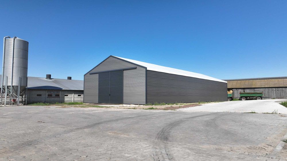 Hala Namiotowa, Hala Dwuspadowa, Hala Magazynowa, 15x40x4,5, SKAVSKA