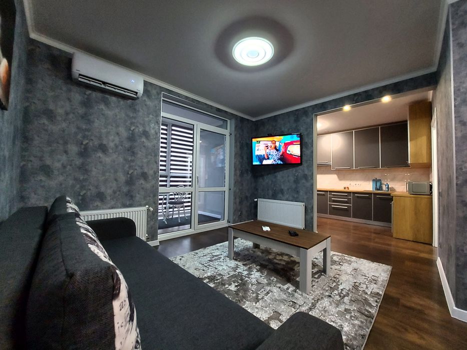 1 - кімнатна квартира. Центр міста. Погодинно. Подобово. Smart TV Box.