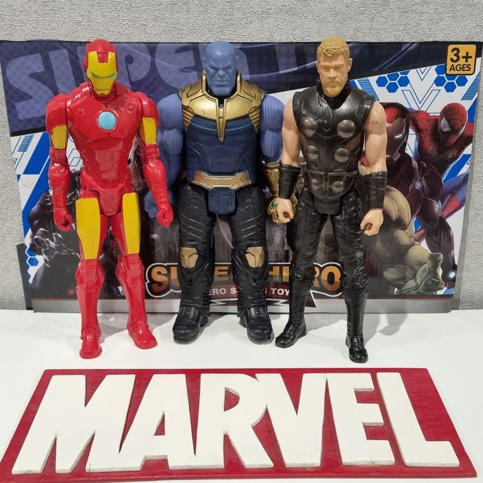 Оригінальні фігурки Супергерої Marvel Husbro USA, 30см. Оригінал!