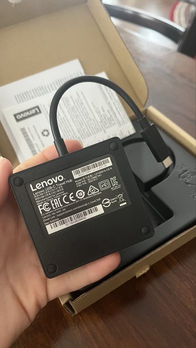 Lenovo usb-c travel hub 4X90M60789 adapter