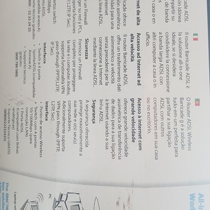 SMC Barricade Wireless Router SMC7804WBRA64740811295235124