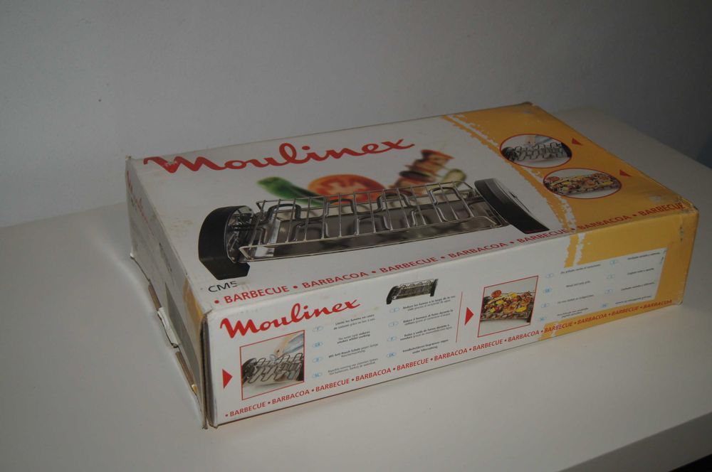 Grelhador Elétrico Moulinex, nunca usado