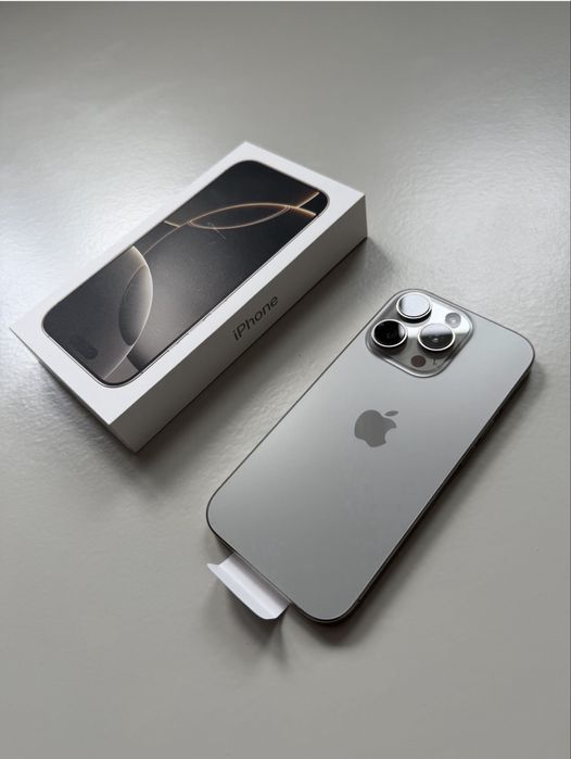  Apple iPhone 16 Pro Max 256GB Natural Titanium / 96% / idealny