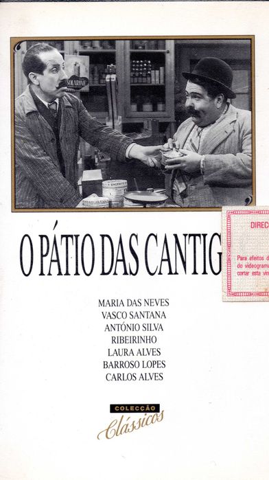 Filmes VHS - CLÁSSICOS PORTUGUESES - Anos 30 e 40 do Séc. XX