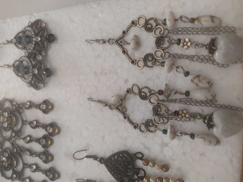 Brincos compridos [12 pares]