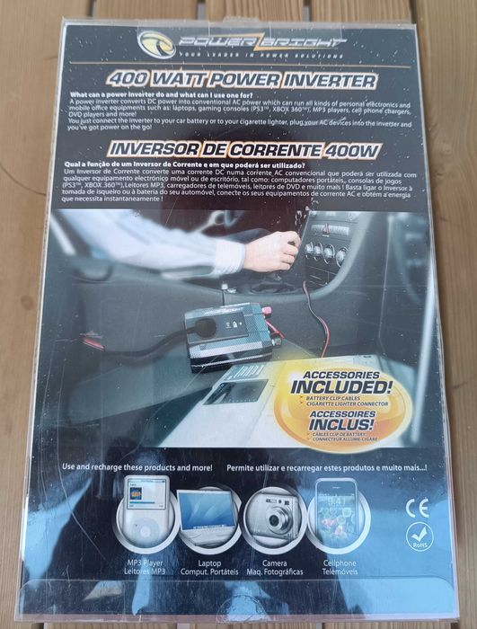 Inversor de Potência 400W - PowerBright